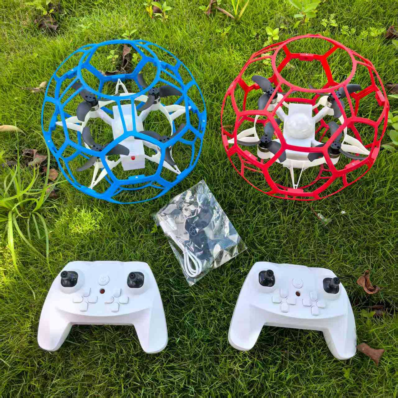 200mm Hollow Cup Brushless Remote Control Educational Smart Levitation Competition Teaching Professional Flying Football Drone