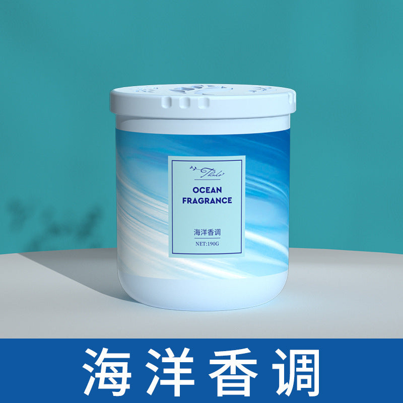 Home perfume air freshener ice cream aromatherapy lasting fragrance deodorant solid balm indoor aromatherapy wholesale