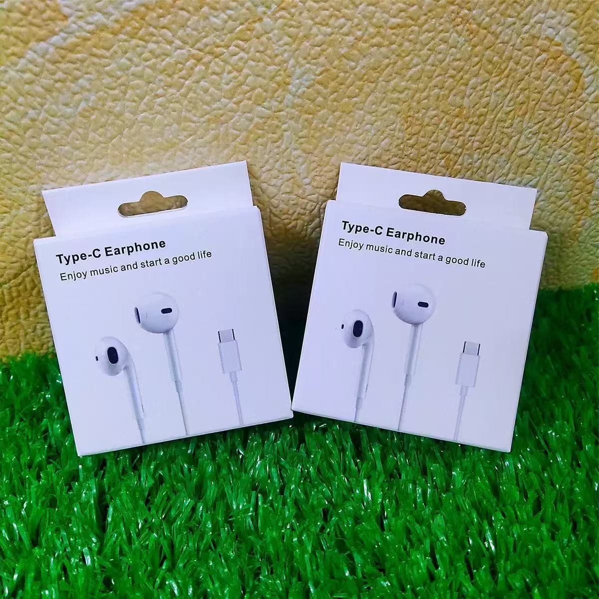 Suitable for Apple/Huawei Type-c Digital In-Ear Wired Headset Wire Control with Mai Mobile Phone Headset Factory