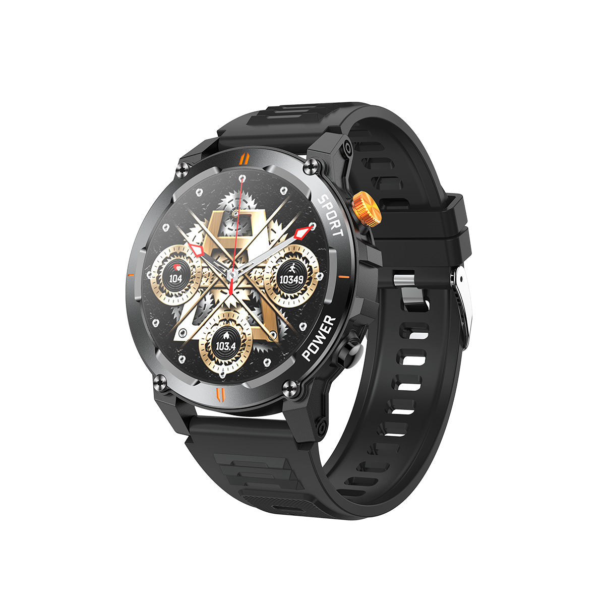 Hit Y13 Smartwatch with Gaming, Step Counting, Heart Rate Monitoring, Bluetooth Calling, Waterproof, Sports Monitoring, and Smart Reminders