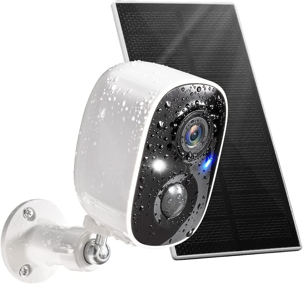 Plug-In-Free Rechargeable Camera,Wireless Wifi Waterproof Battery Monitor, Outdoor High-Definition Night Vision Camera