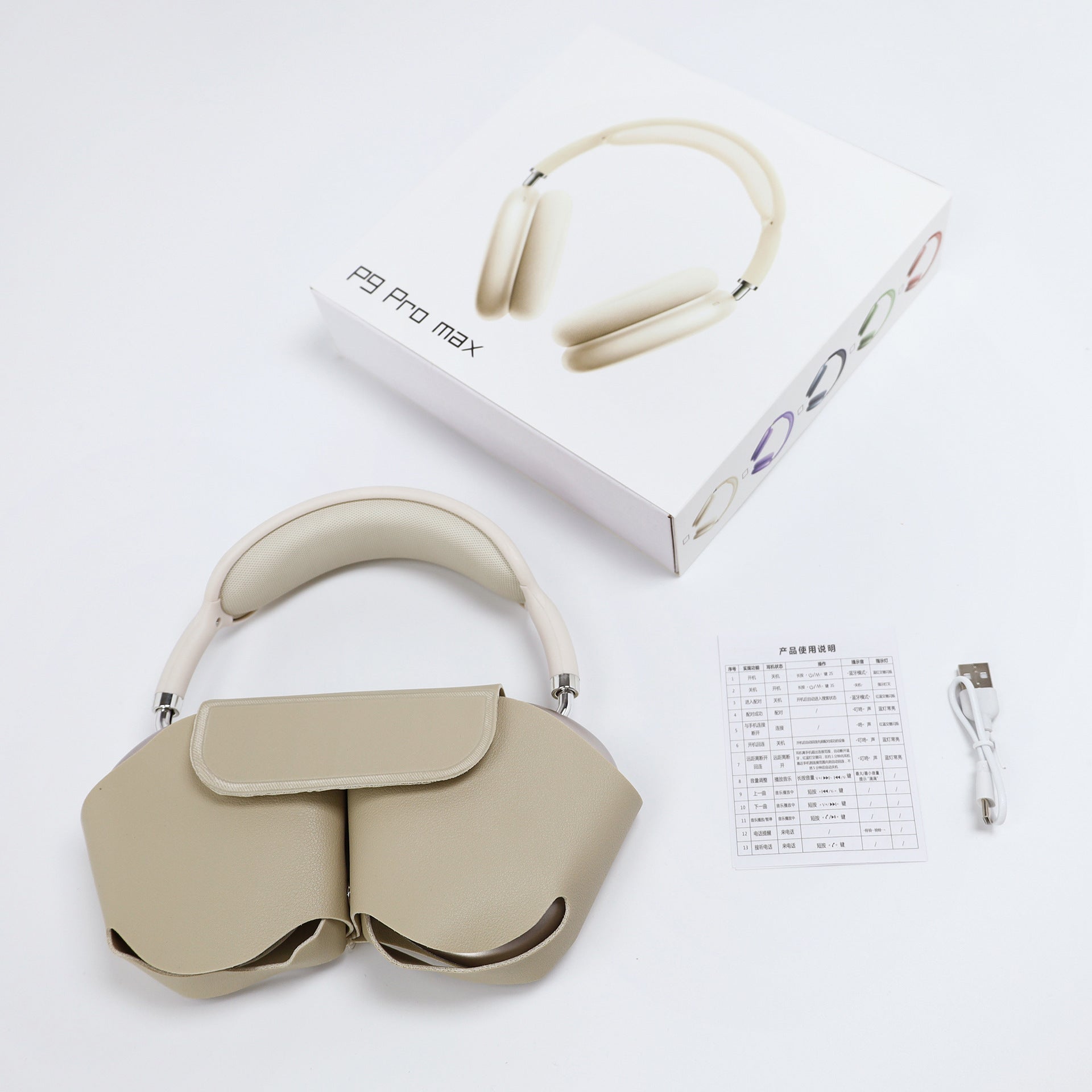 Huaqiangbei 2026 New Bluetooth Headset, Wireless, Comfortable for Long Wear, Good Sound Quality, Large Battery Capacity, Call Headset