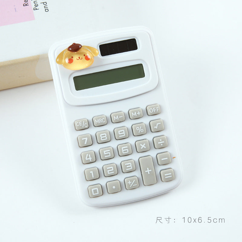 Creative Large-Sized Calculator for Primary School Students, Office Accounting, and Business Use, Portable Mini High-Value Calculator