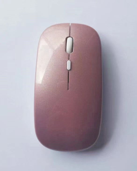 Rechargeable Wireless Bluetooth Dual-Mode Silent Mouse, Compatible with Mobile Phones and Tablets, Three-Mode
