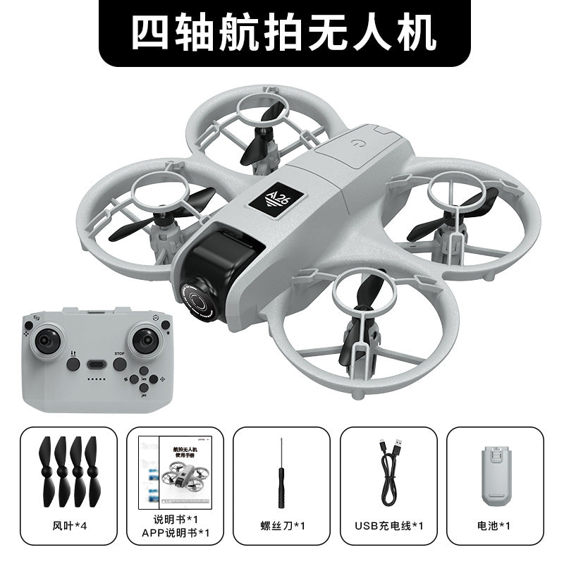 New Product A26 Drone Optical Flow High-Definition Aerial Photography Obstacle Avoidance Quadcopter Remote Control Aircraft Export Toys