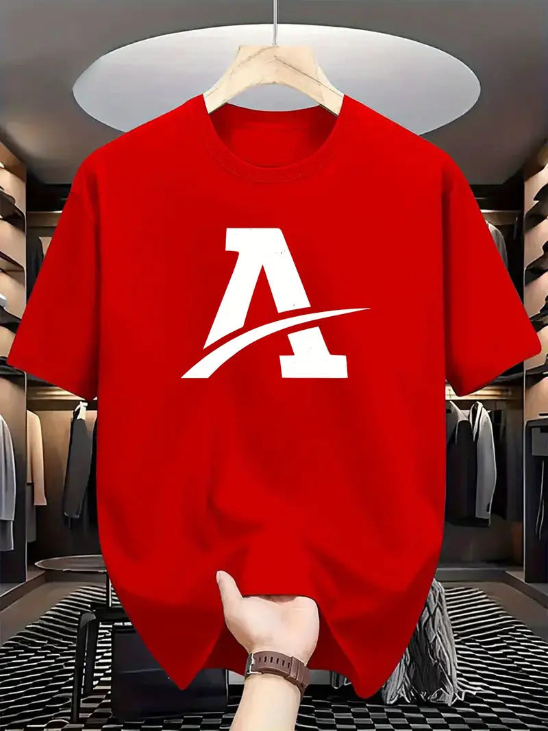 Color Matching Fashion 3D Printing Summer Men's T-Shirt Street Trend Casual Short Sleeve O-Neck Creative Clothing