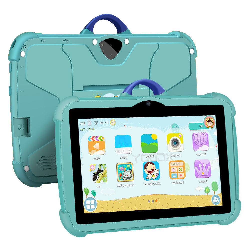 7inch Kidsren's Tablet Android 7.1 Early Education Learning Machine Wifi Internet Access Eye Protection Screen Parental Control