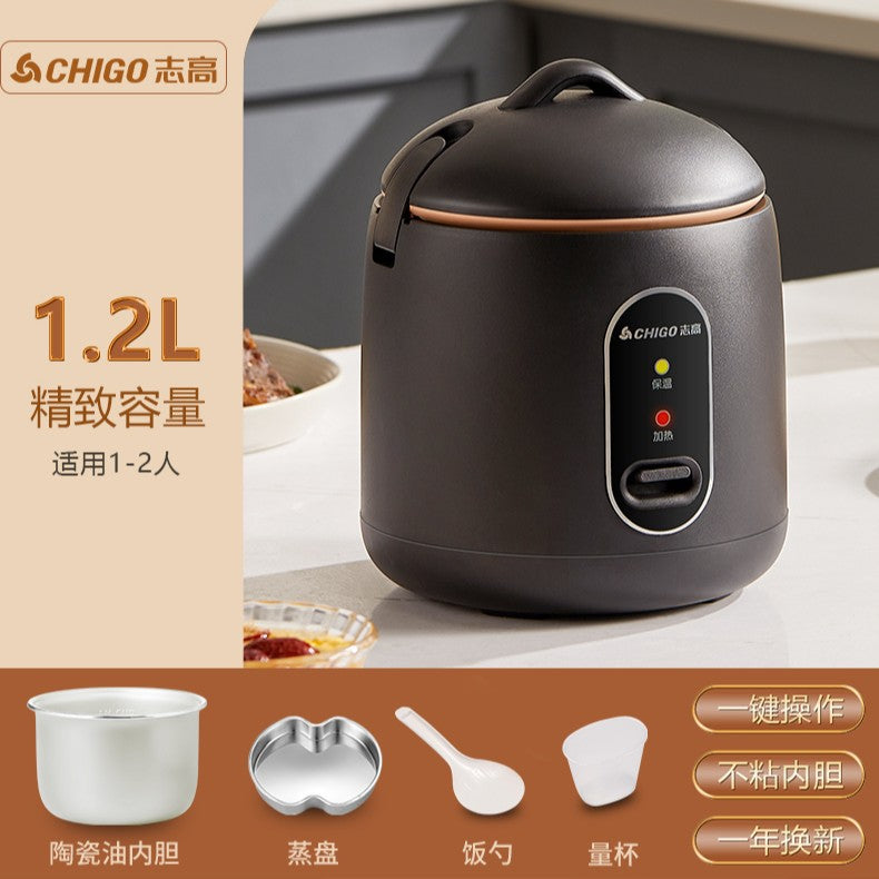 Mini Rice Cooker Household Dormitory Non-Stick Pot 2-Person Small Rice Cooker Electric Cooking Pot Factory Wholesale Event Gifts