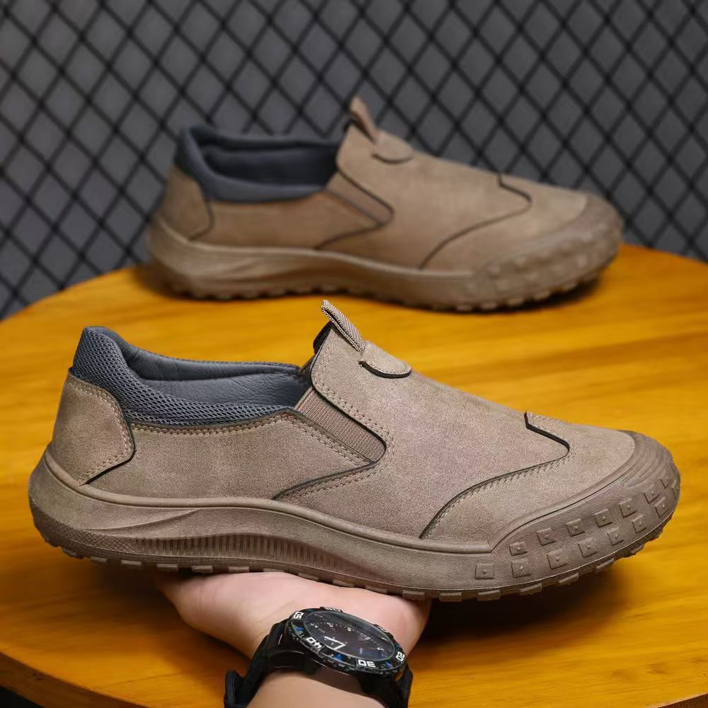 2024 Four Seasons New Men's Flying Mesh sneaker Fashionable All-match Breathable Casual Shoes Comfortable Walking Shoes