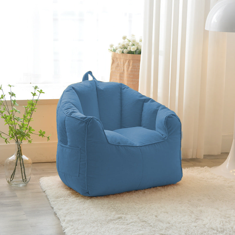 Bean bag sofa lazy sofa tatami lunch break small sofa double bedroom color matching solid color wholesale factory direct supply