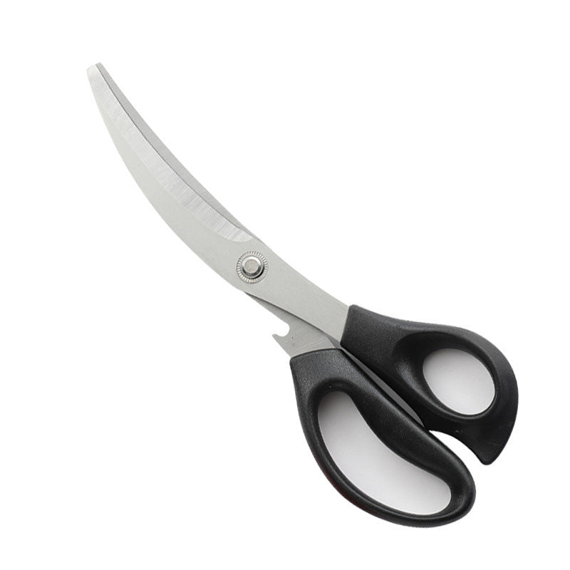 Barbecue Scissors Curved Blade Kitchen Scissors Korean Stainless Steel Barbecue Scissors Kitchen Scissors Kitchen Barbecue Scissors Set