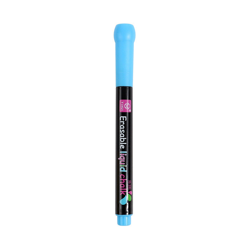 LED light board pen dust-free liquid chalk erasable electronic advertising highlighter blackboard graffiti water soluble chalk
