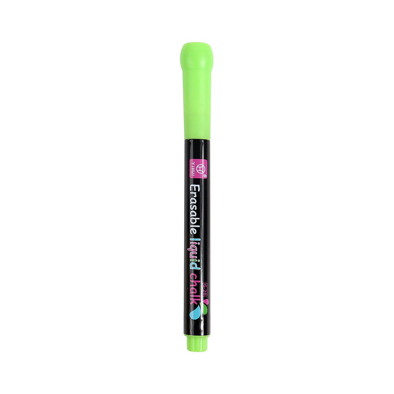 LED light board pen dust-free liquid chalk erasable electronic advertising highlighter blackboard graffiti water soluble chalk