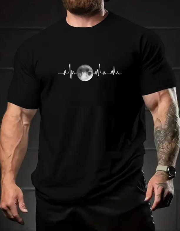 Factory Direct Sales Men's and Women's Same round Neck Short Sleeve Breathable T-shirt 2026 Popular New 3D Digital Printing Spot
