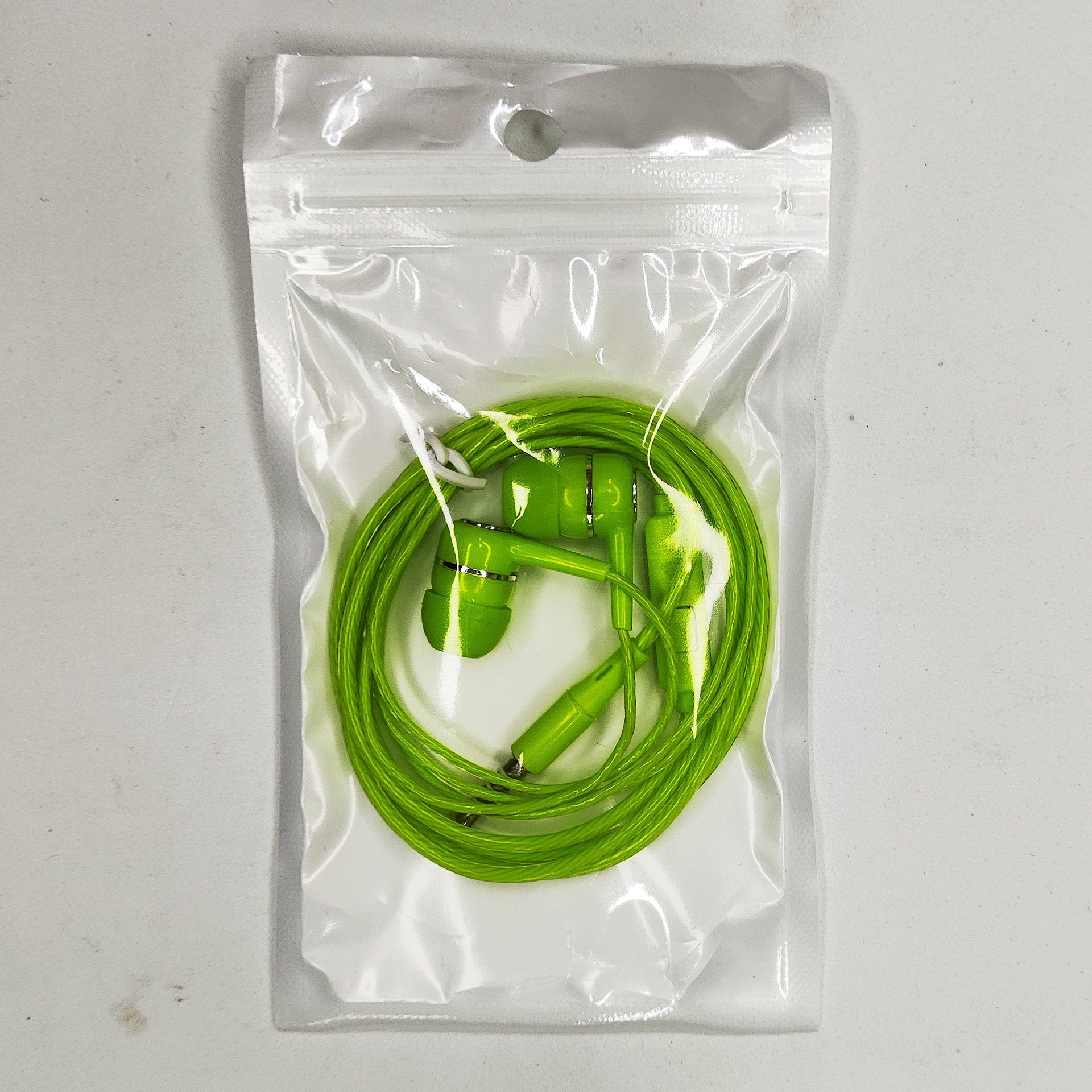 Factory Direct Sales, Large Quantity, Free Shipping, S12 Subwoofer In-Ear Headphones, Crystal Wire with Microphone, Electroplating Ring, Wired Cross-Border