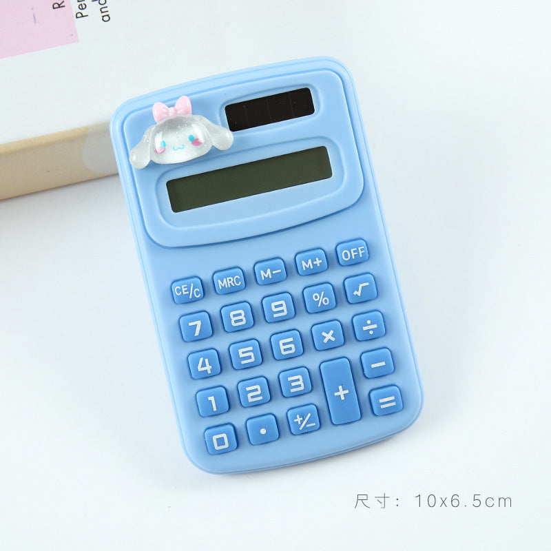 Creative Large-Sized Calculator for Primary School Students, Office Accounting, and Business Use, Portable Mini High-Value Calculator