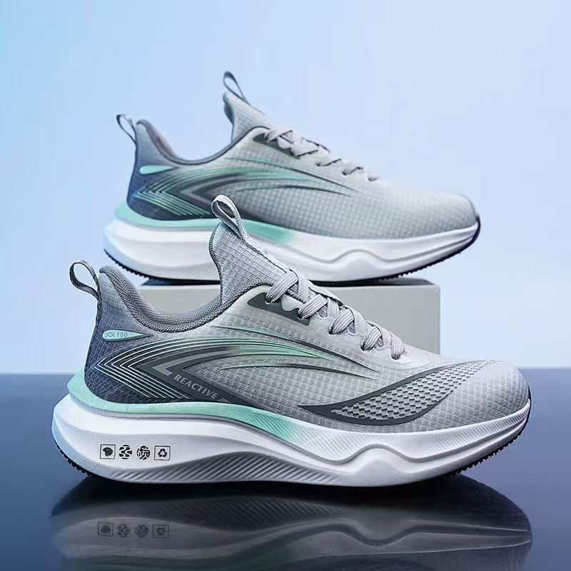 Men's Shoes Trendy New Running Shoes Versatile Outdoor Men's Sports Shoes Fashionable Mesh Breathable Shoes