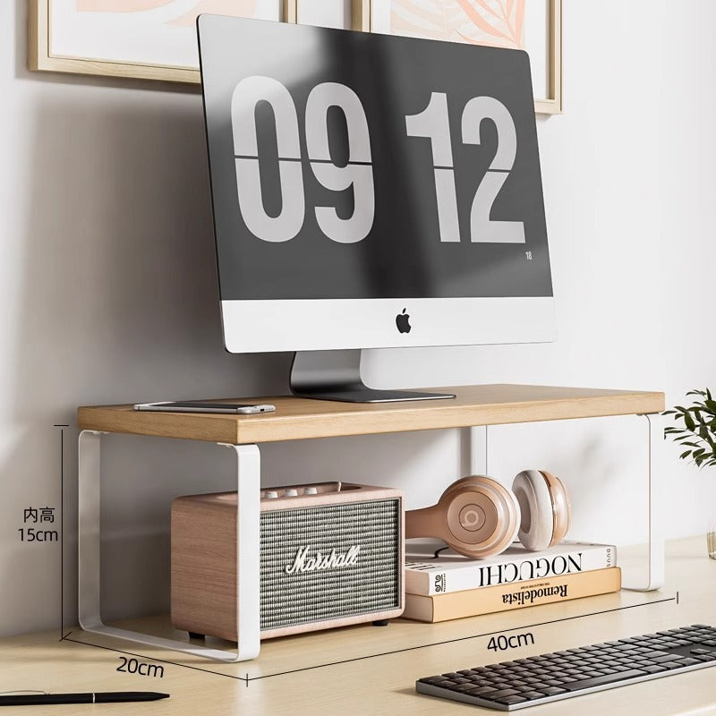 Monitor Elevated Rack Base Bracket Pad Elevated Rack Desktop Computer Elevated Rack Office Desktop Storage Rack