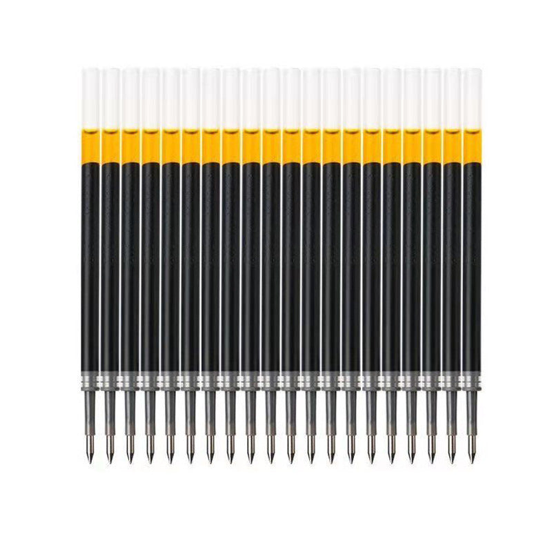 Press Gel Pen K35 Carbon Pen 0.5mm Black Student Learning Ballpoint Pen Meeting Sign Pen Office Stationery