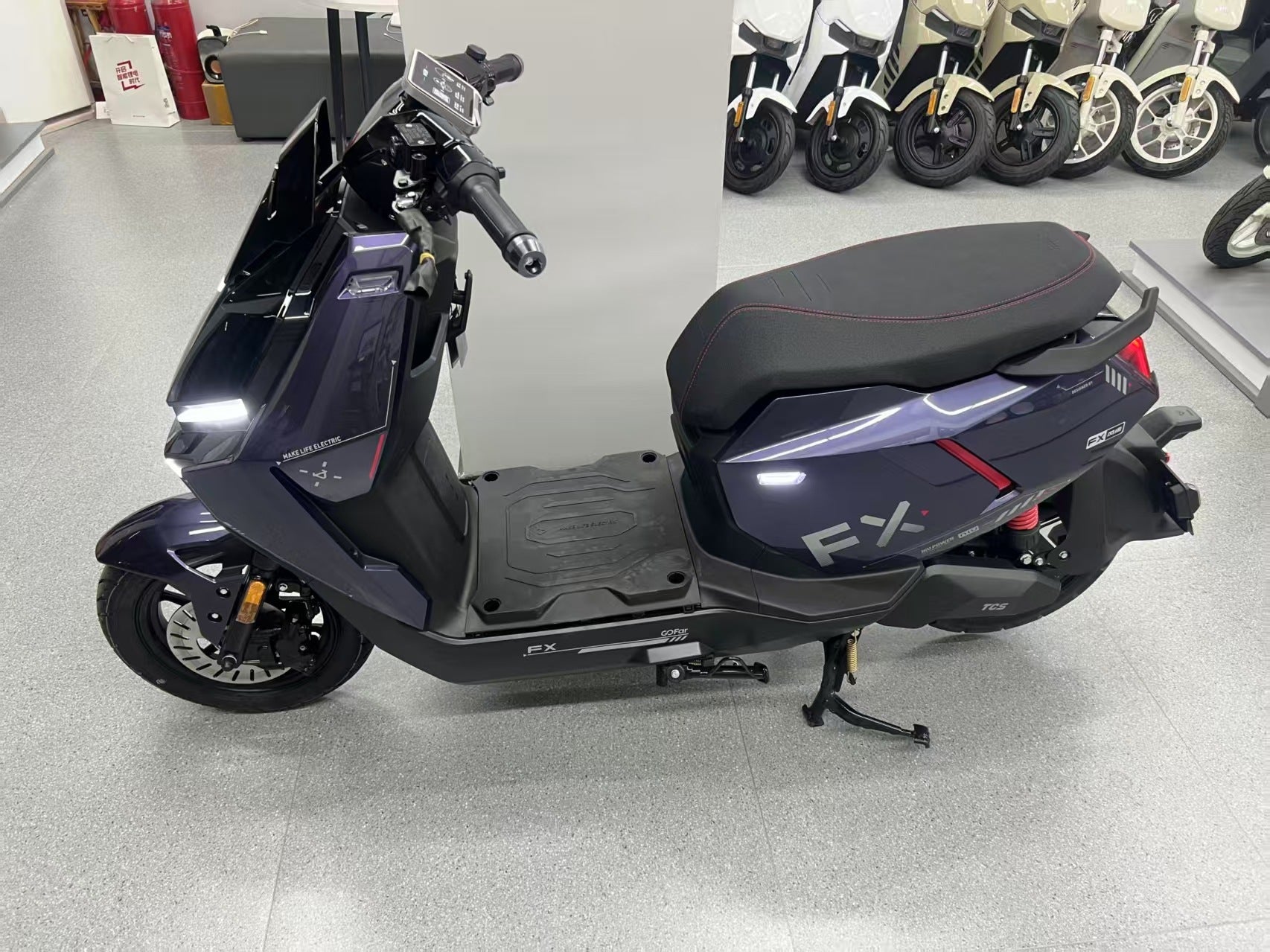 Takeaway Car Maverick Fx Electric Motorcycle High-Speed Ultra-Long Range Licensable Battery Car Scooter High Power