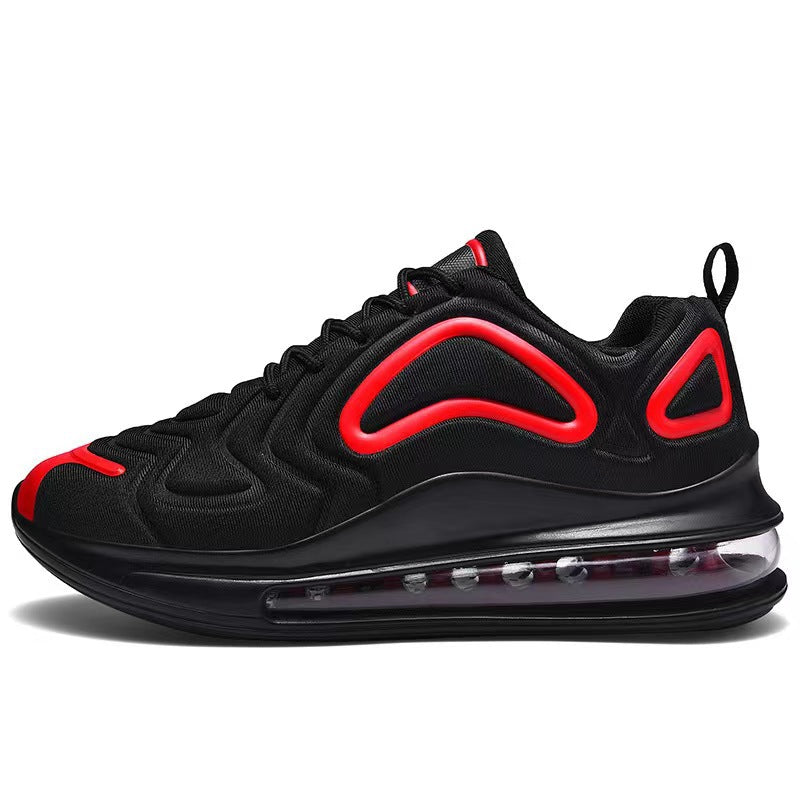 Large Size Air-Cushion Sneakers for Men, Low-Top Running Shoes, Trendy Thick-Soled Casual Sneakers, Foreign Trade Men's Shoes
