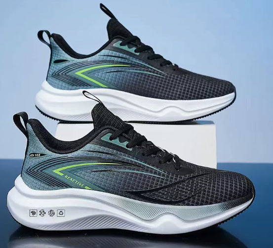 2025 Men's Shoes Spring and Autumn Casual Shoes Men's Fashionable All-match sneaker Men's Shoes Flying Woven Breathable Mesh Cloth Shoes