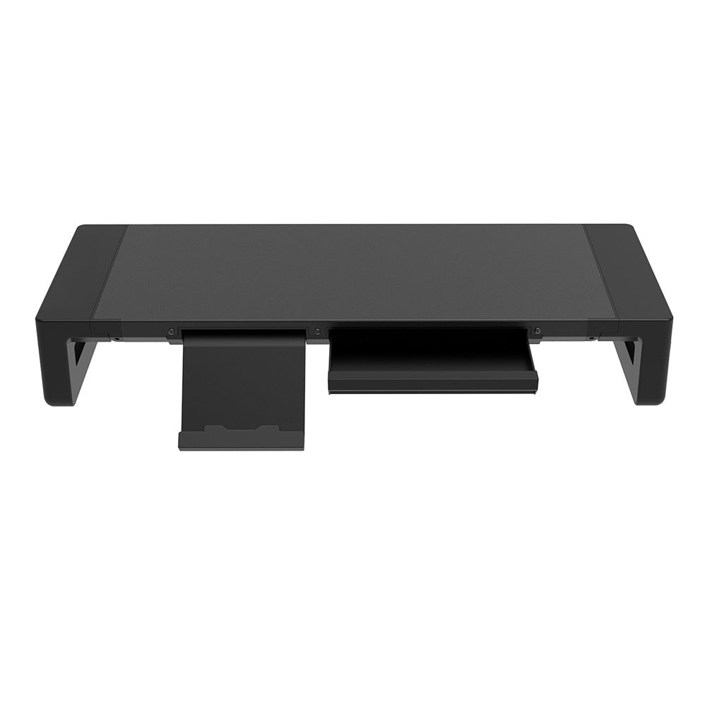 USB3.0 computer monitor heightening rack RGB memory color light multifunctional folding display stand with drawer