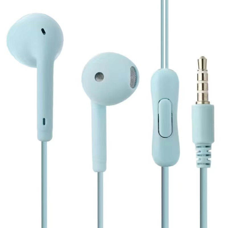 U19 U18 Wired Headphones Glossy U88 Macaron Headphones Flat Ear Heavy Bass Karaoke Call Microphone