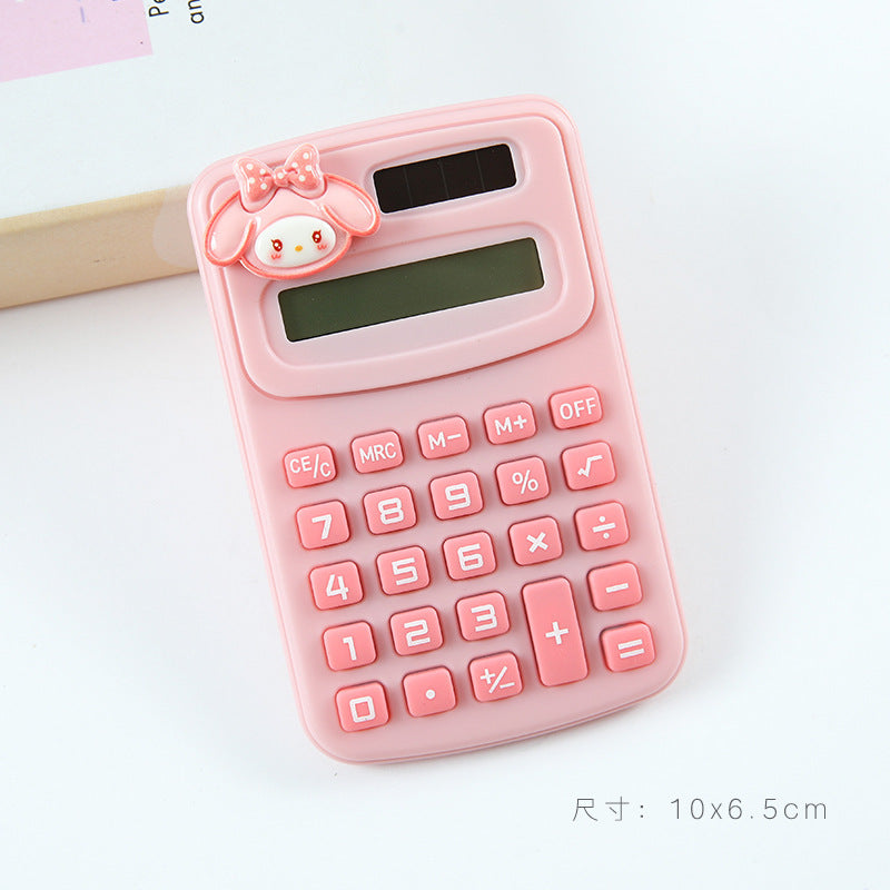 Creative Large-Sized Calculator for Primary School Students, Office Accounting, and Business Use, Portable Mini High-Value Calculator