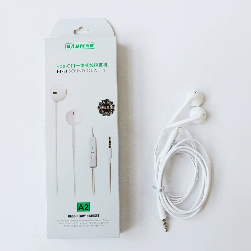Ear Headphones Suitable for Huawei Xiaomi Mobile Phone 3.5 Interface Type-C Digital Version Wired Headphones