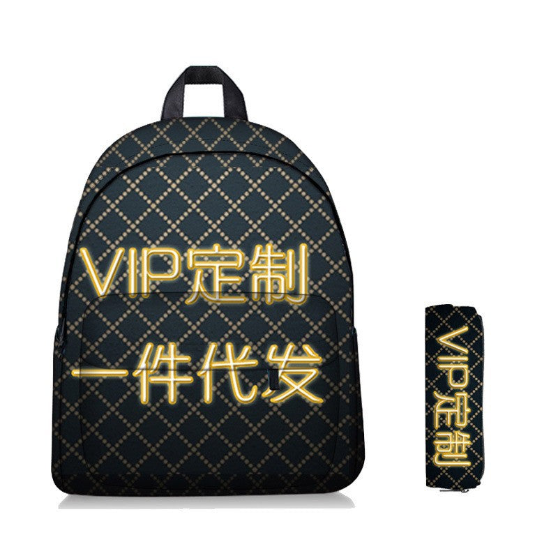 Directly Supplied from the Manufacturer, Polyester Backpacks for Students, Customizable with Logo, Children's Backpacks, Anime-Theme