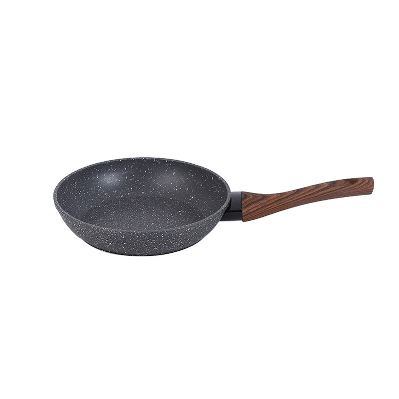Granite Maifan Stone Non-Stick Cookware Set Open Flame Induction Double Bottom Dishwasher Pfoa Free