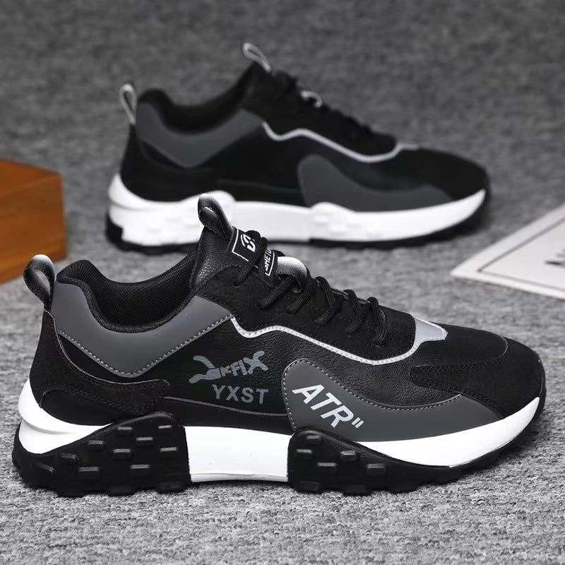 2025 Men's Shoes Spring and Autumn Casual Shoes Men's Fashionable All-match sneaker Men's Shoes Flying Woven Breathable Mesh Cloth Shoes
