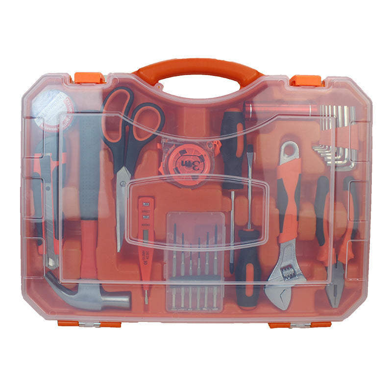Hardware toolbox set of tools suit hand tools household maintenance gifts wholesale multi-style