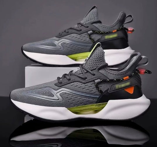 2025 Men's Shoes Spring and Autumn Casual Shoes Men's Fashionable All-match sneaker Men's Shoes Flying Woven Breathable Mesh Cloth Shoes