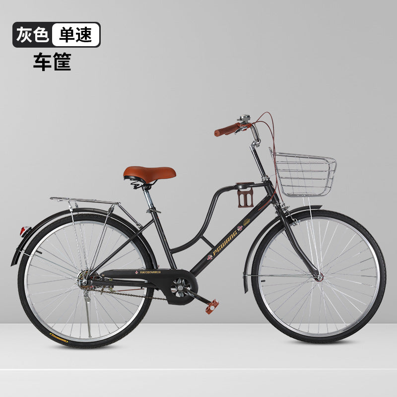 Coffee cart men and women students adult variable speed city fashion commuter light bearing bicycle factory