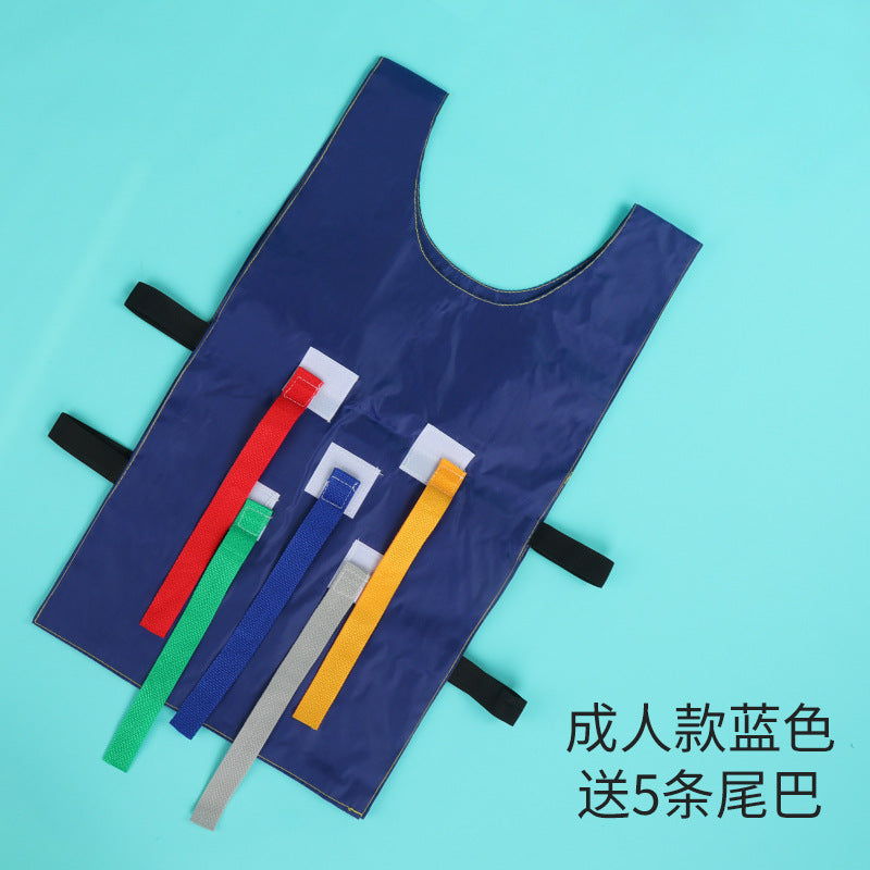 Kindergarten Tail-pulling Toy Children's Catching Belt Game Props Parent-child Outdoor Feelings Training Sports Equipment