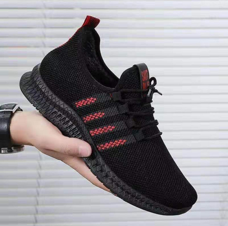 Men's Sneakers, Men's Casual Sports Shoes, Comfortable, Breathable, Non-Slip, Wear-Resistant Sneakers, Cloth Shoes