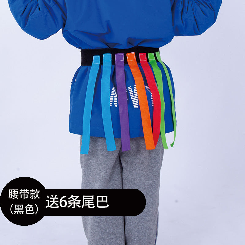 Kindergarten Tail-pulling Toy Children's Catching Belt Game Props Parent-child Outdoor Feelings Training Sports Equipment