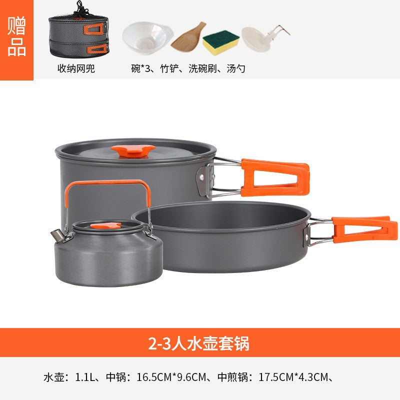 Folding Stove Camping Equipment Portable Gas Stove Mini Outdoor High Flame Windproof Suitable for High Altitudes