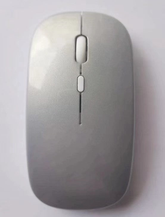 Rechargeable Wireless Bluetooth Dual-Mode Silent Mouse, Compatible with Mobile Phones and Tablets, Three-Mode
