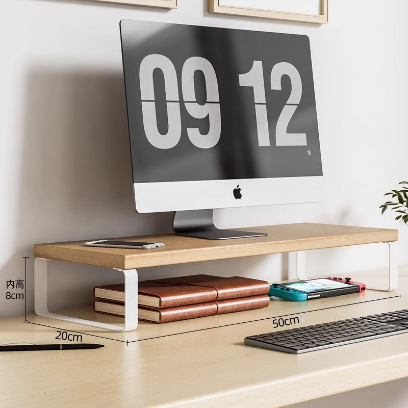 Monitor Elevated Rack Base Bracket Pad Elevated Rack Desktop Computer Elevated Rack Office Desktop Storage Rack