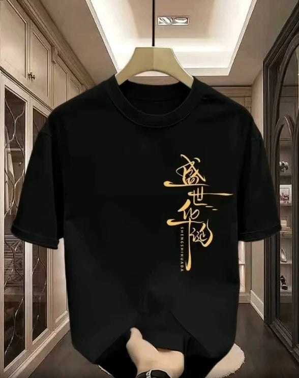 Factory Direct Sales Men's and Women's Same round Neck Short Sleeve Breathable T-shirt 2026 Popular New 3D Digital Printing Spot