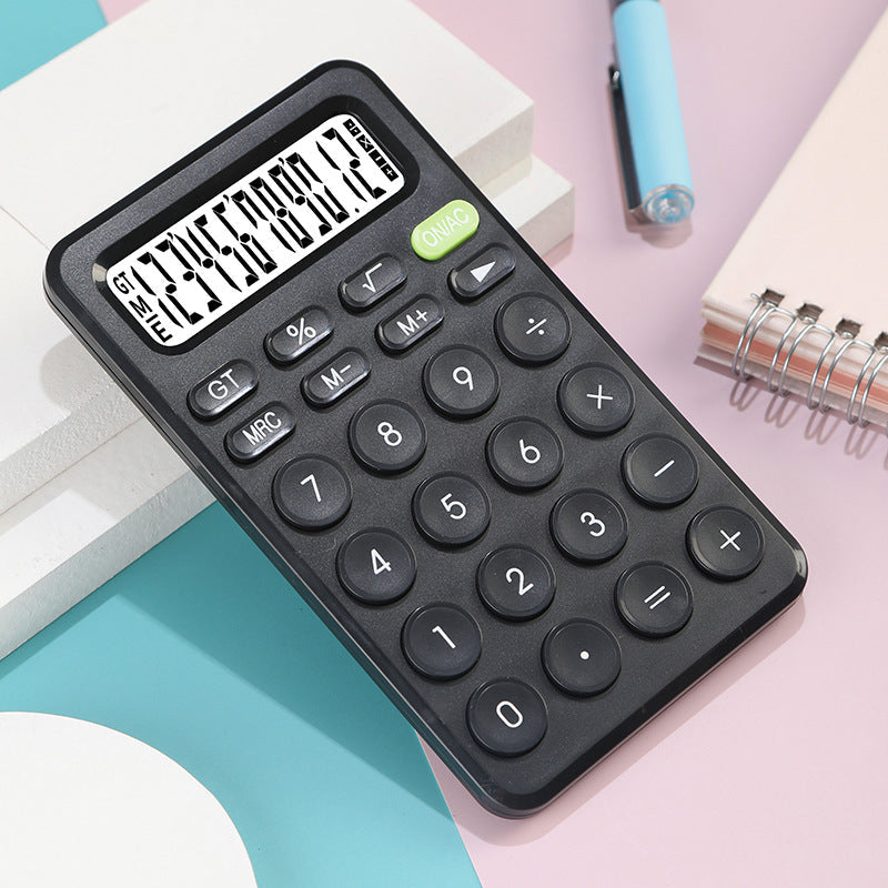 Macaron Color Portable Calculator Office Special Computer Student Cute Calculator Financial Special