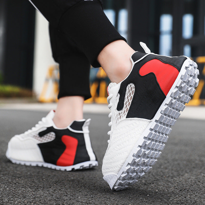 Men's Shoes plus size 46 47 Foreign Trade Four Seasons Comfortable Breathable Casual Shoes Internet Celebrity Same sneaker Heightening Shoes