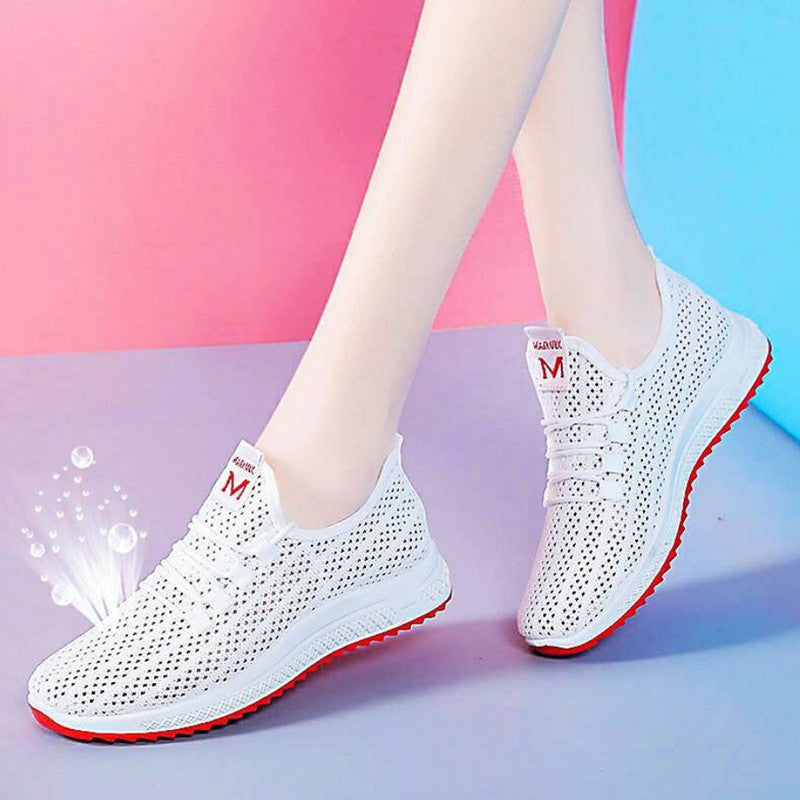 A generation of spring and autumn canvas shoes old Beijing cloth shoes women's soft bottom sneakers breathable casual shoes plus velvet cotton shoes