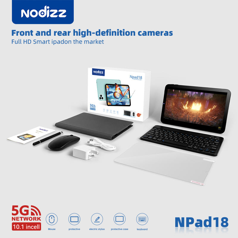 hot sale 10.1 inch Android tablet HD IPS full screen wifi SIM call Npad18