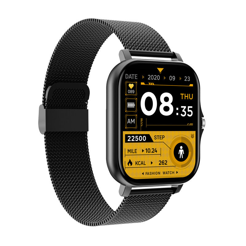 Hit Y13 Smartwatch with Gaming, Step Counting, Heart Rate Monitoring, Bluetooth Calling, Waterproof, Sports Monitoring, and Smart Reminders