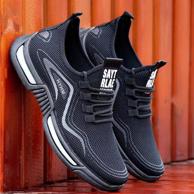 Men's Sneakers, Men's Casual Sports Shoes, Comfortable, Breathable, Non-Slip, Wear-Resistant Sneakers, Cloth Shoes