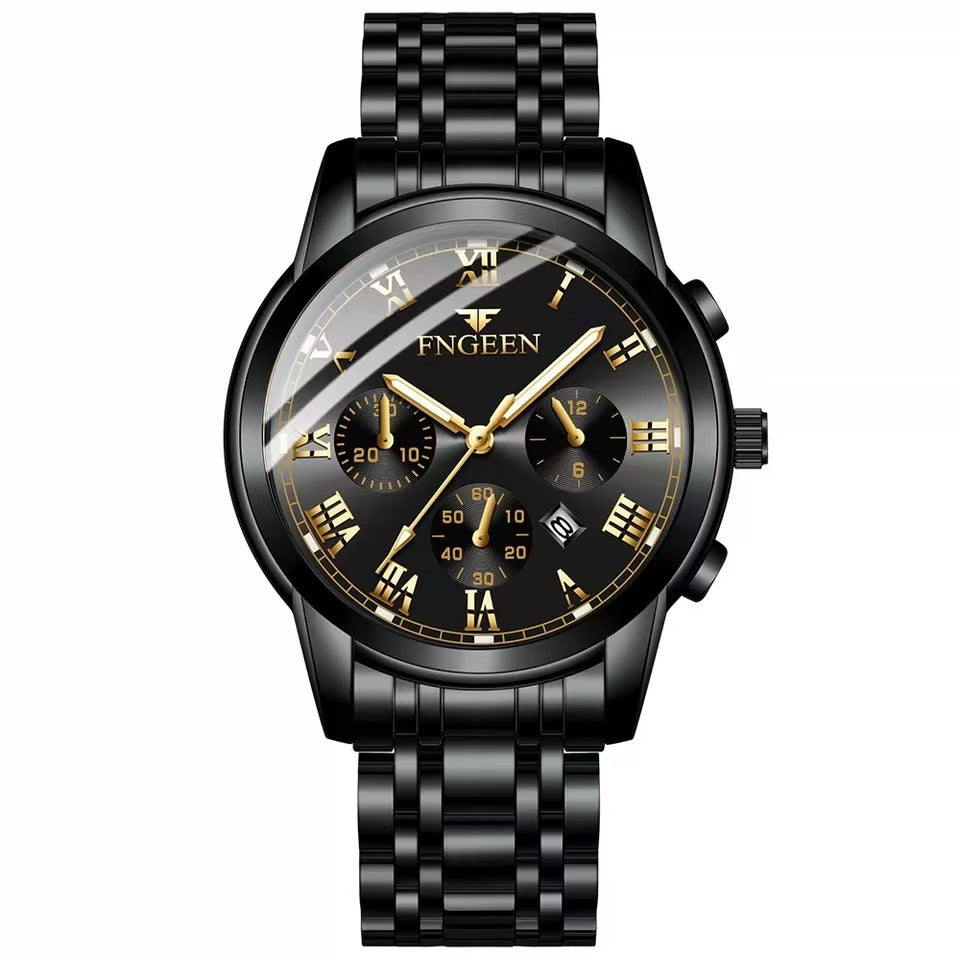 2019 New Fenzun Concept Automatic Mechanical Watch Fashionable Korean Quartz Men's Watch Waterproof Student Men's Watch